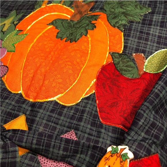 Vintage pumpkin puffy paint vest - Picture 4 of 7